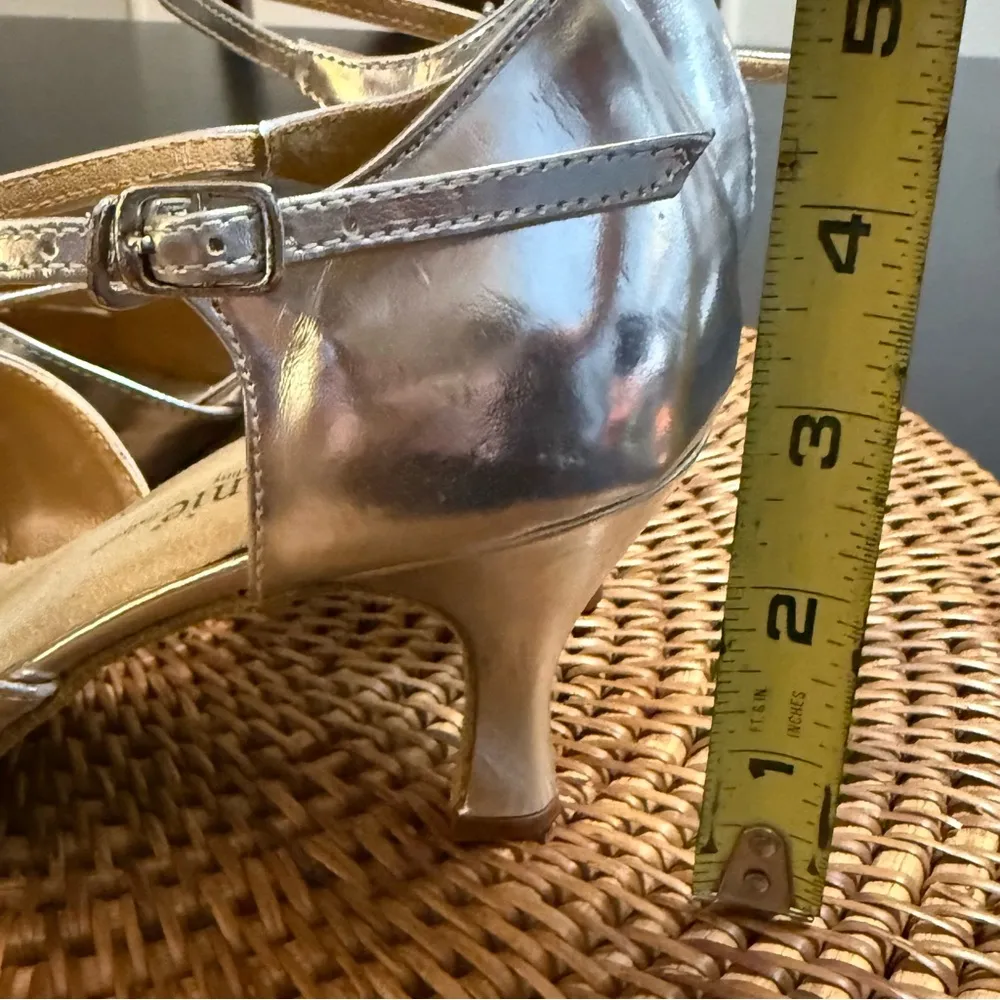 Stephanie ballroom dance Silver Women's Shoes Size undefined - Image 8