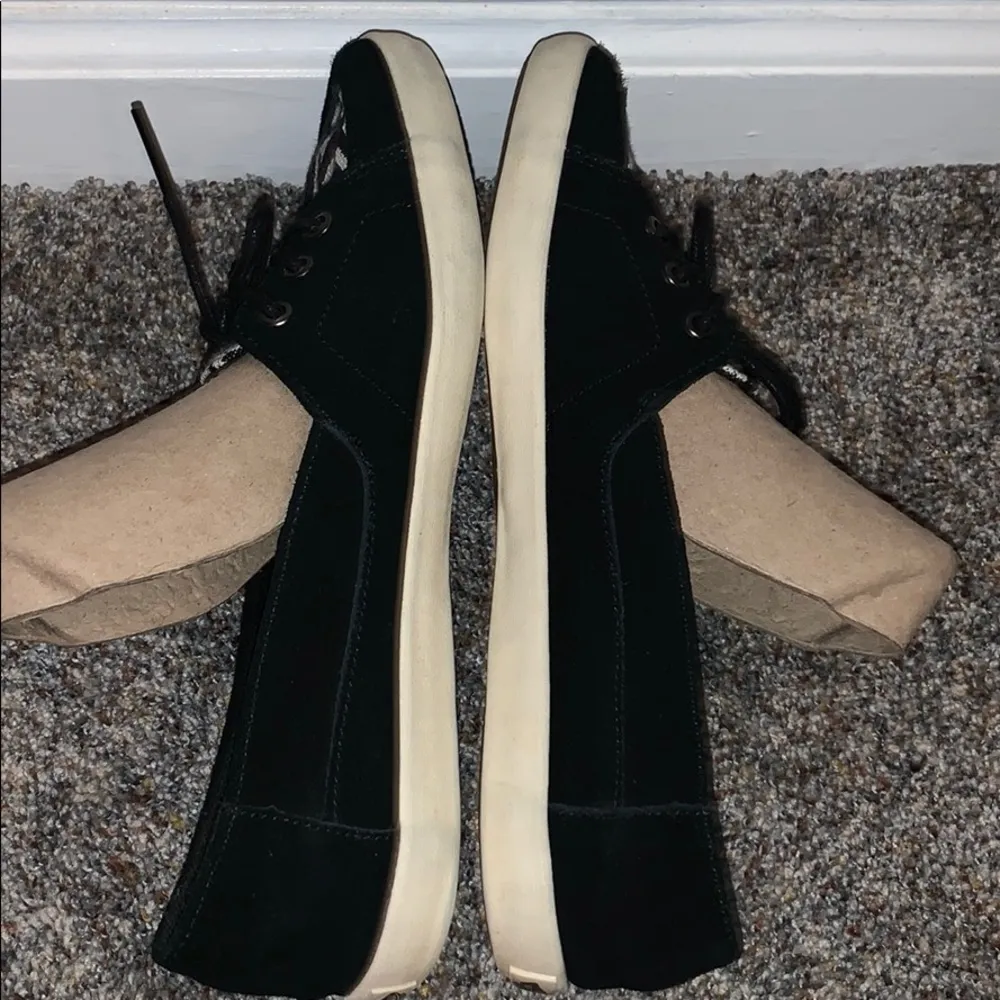 Vans Palasides Surf Side Suede Vulc Black Aztec Sneaker - Image 5