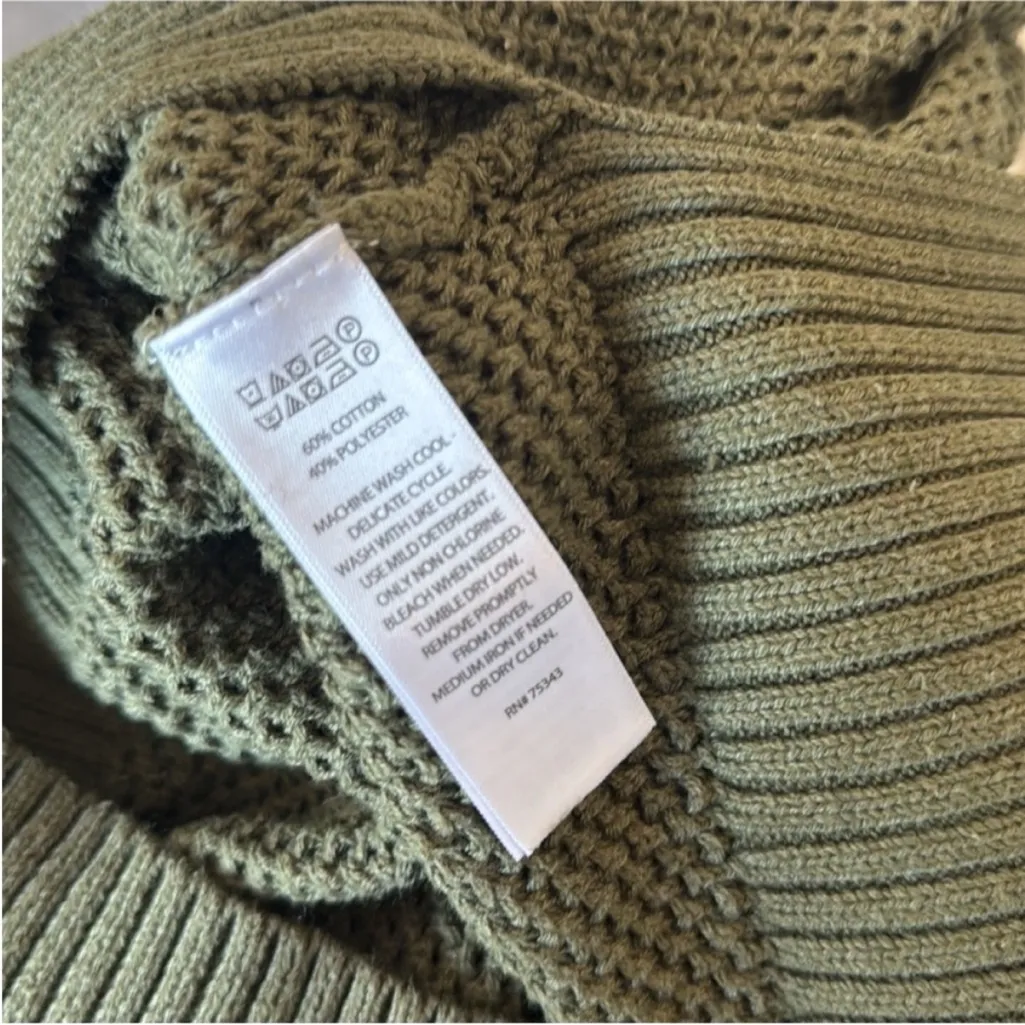 Rachel Zoe Olive Green Sweater - Image 10