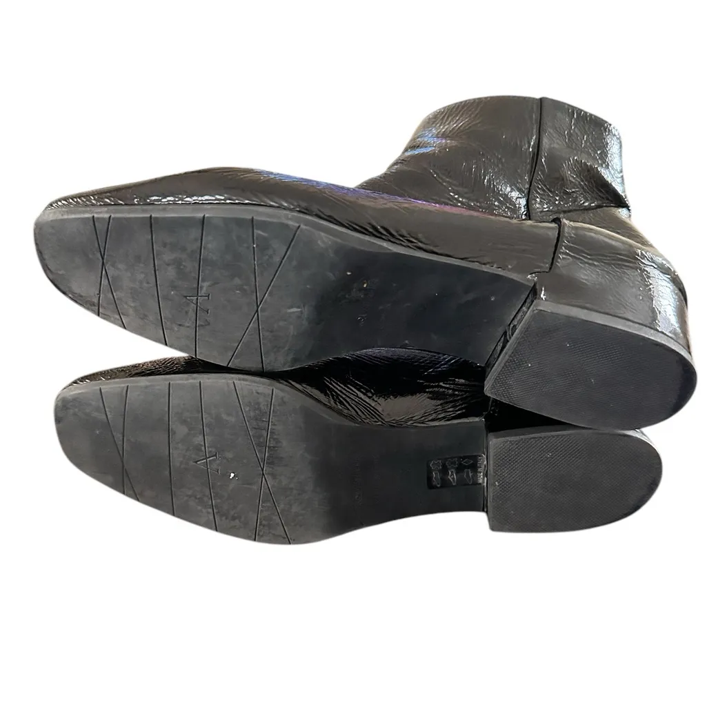 Aquatalia Ulyssaa patent leather‎ Booties Size 7.5 - Image 7