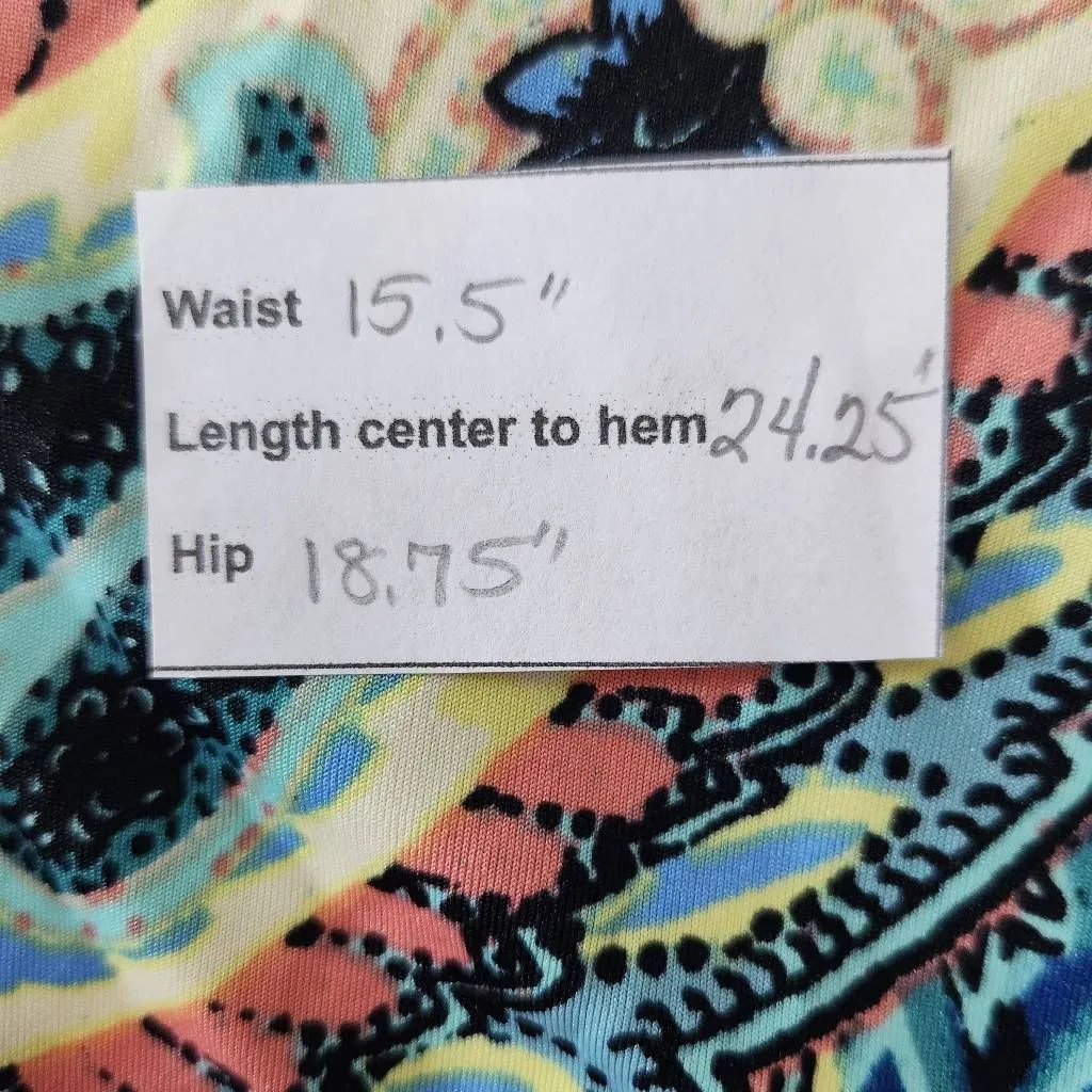 Sunny Leigh Paisley Midi Skirt NWT Size Medium Petite Wrap Look Skirt - Image 9