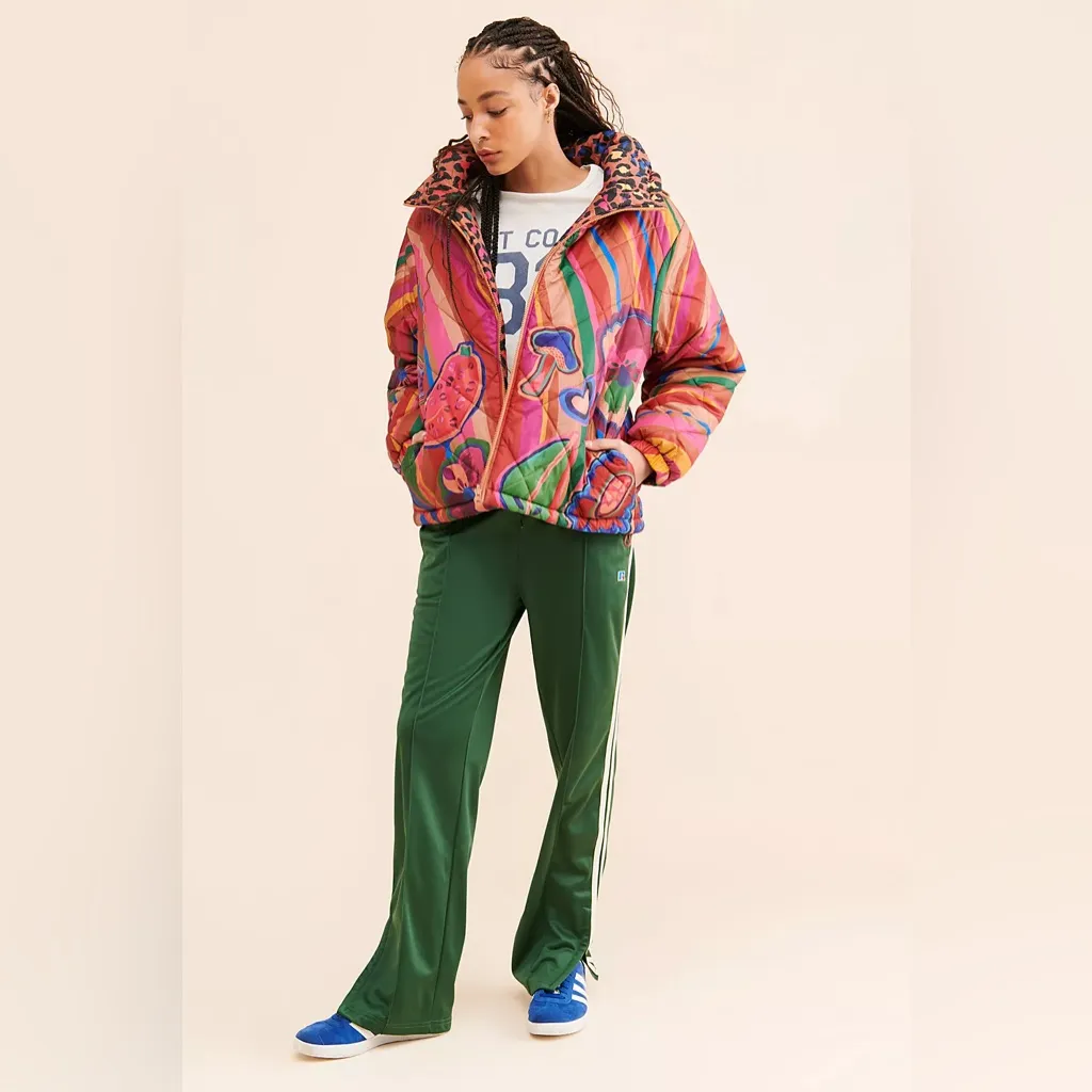 FARM Rio Reversible Hooded Puffer Coat - Image 4