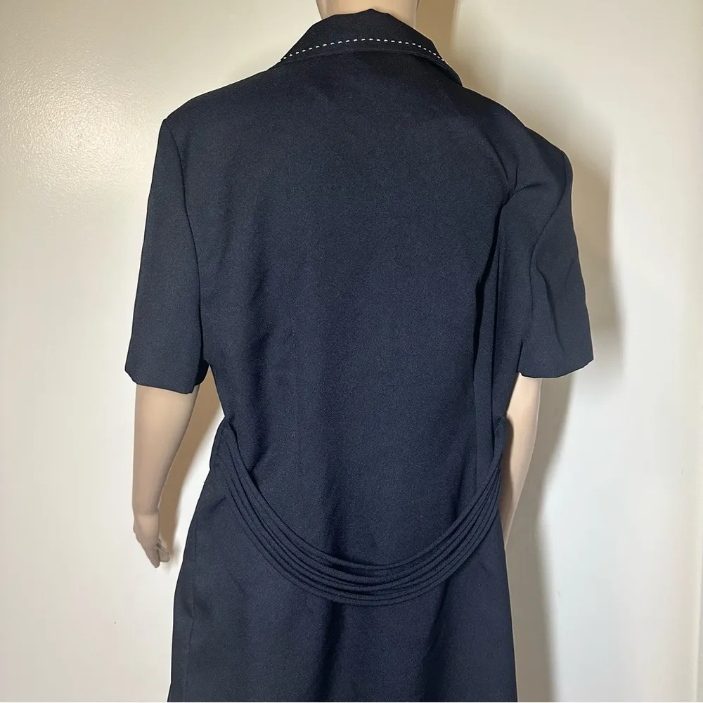 Vintage Miss Dorby Black Button - Image 2