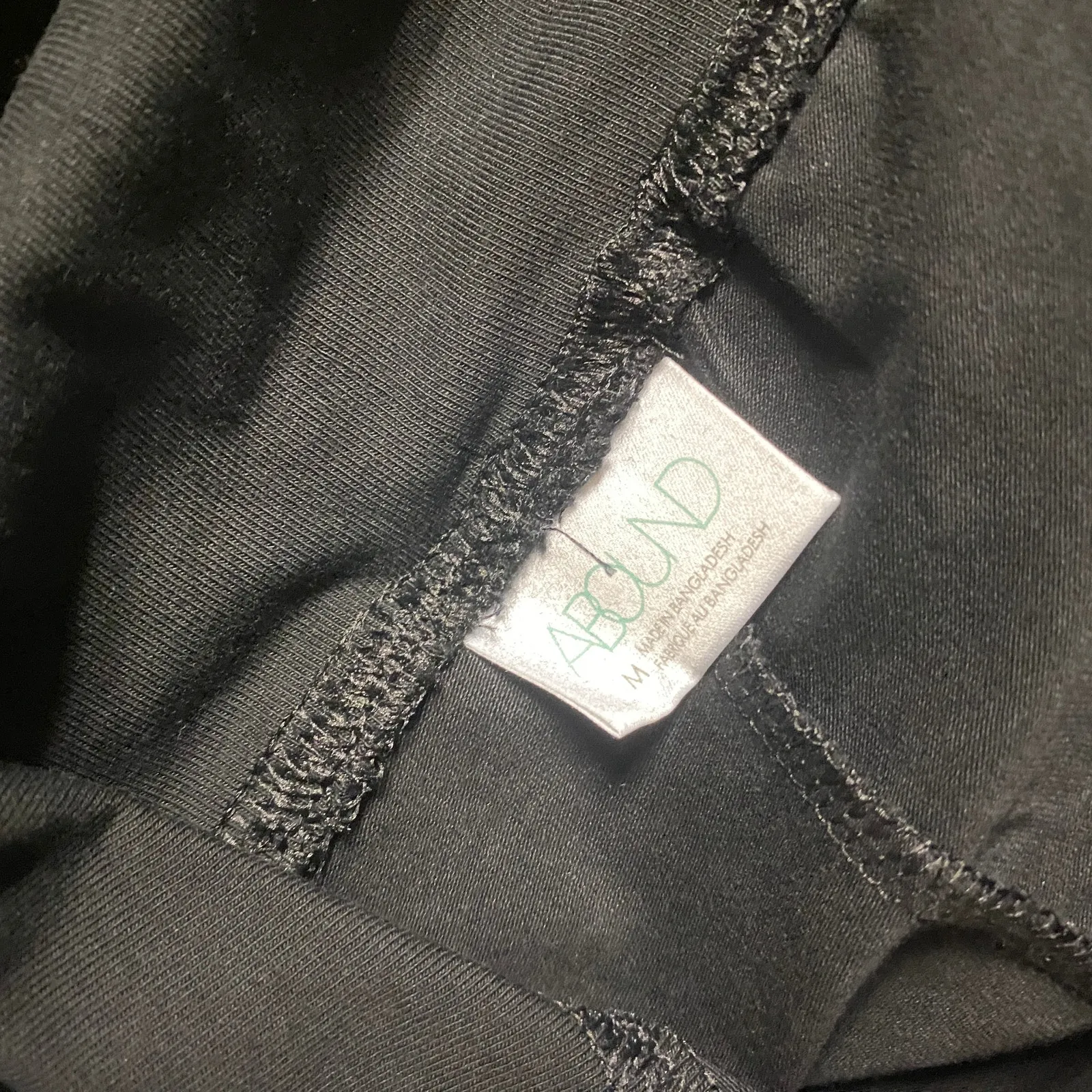 NWT Abound Black Stretch High Rise Waist Athletic Leggings Women's Size Medium - Image 7