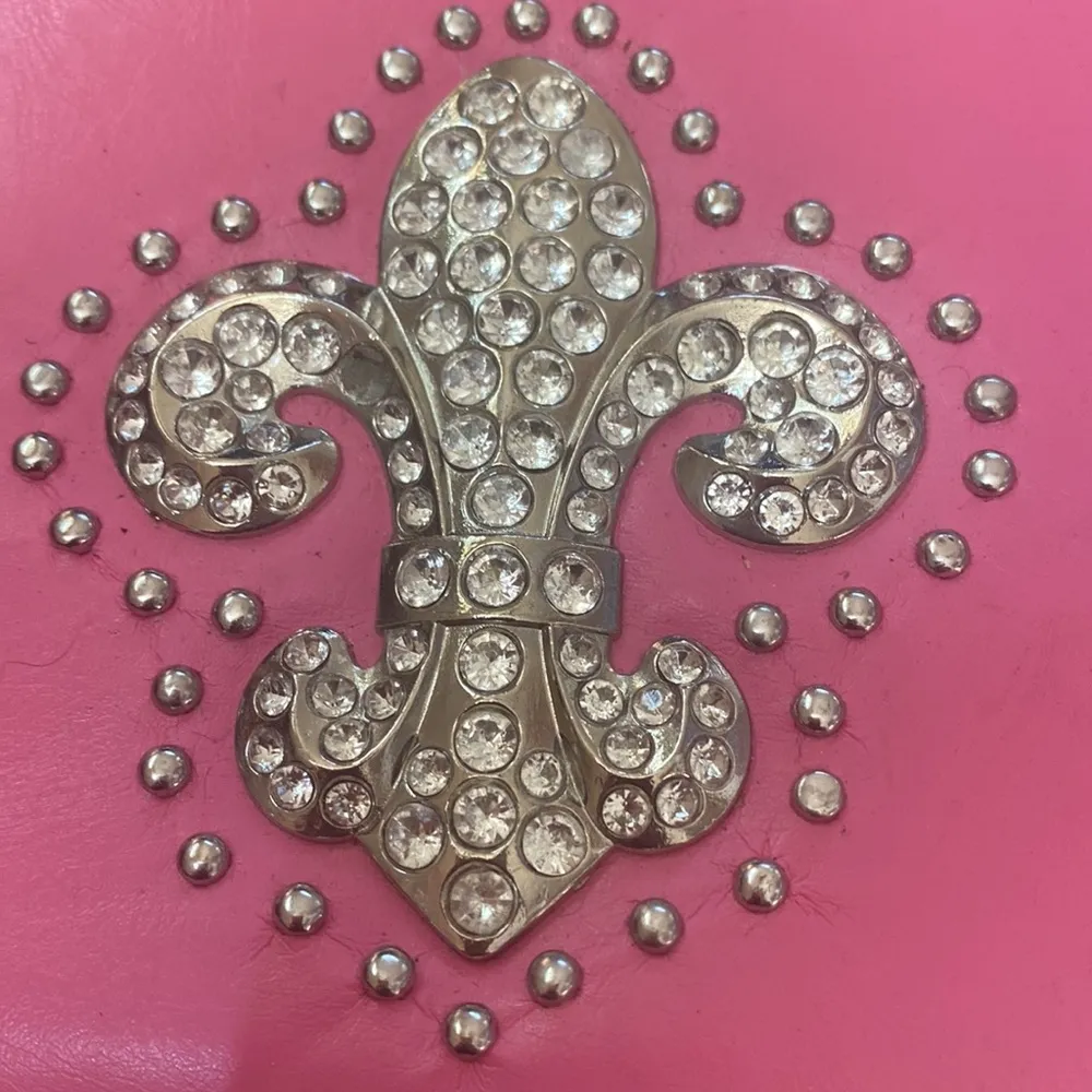 Fleur de Lis wallet Pink - Image 2
