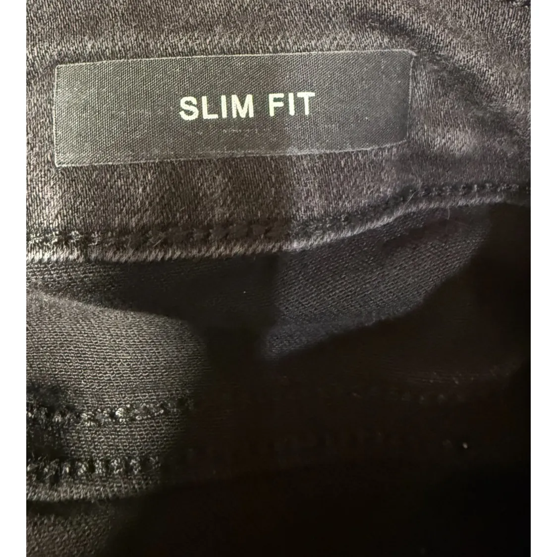 Judy Blue 5/27 Black Slim Fit Stretch Denim Jeans Raw Hem Grunge‎ Ankle - Image 4