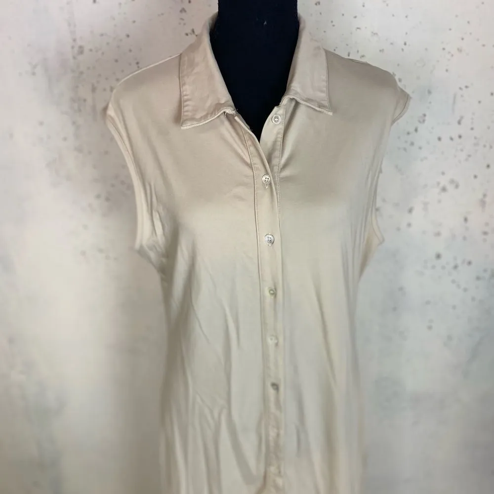 #155 OGL Stretch Maxi Collared Dress Size XL - Image 6