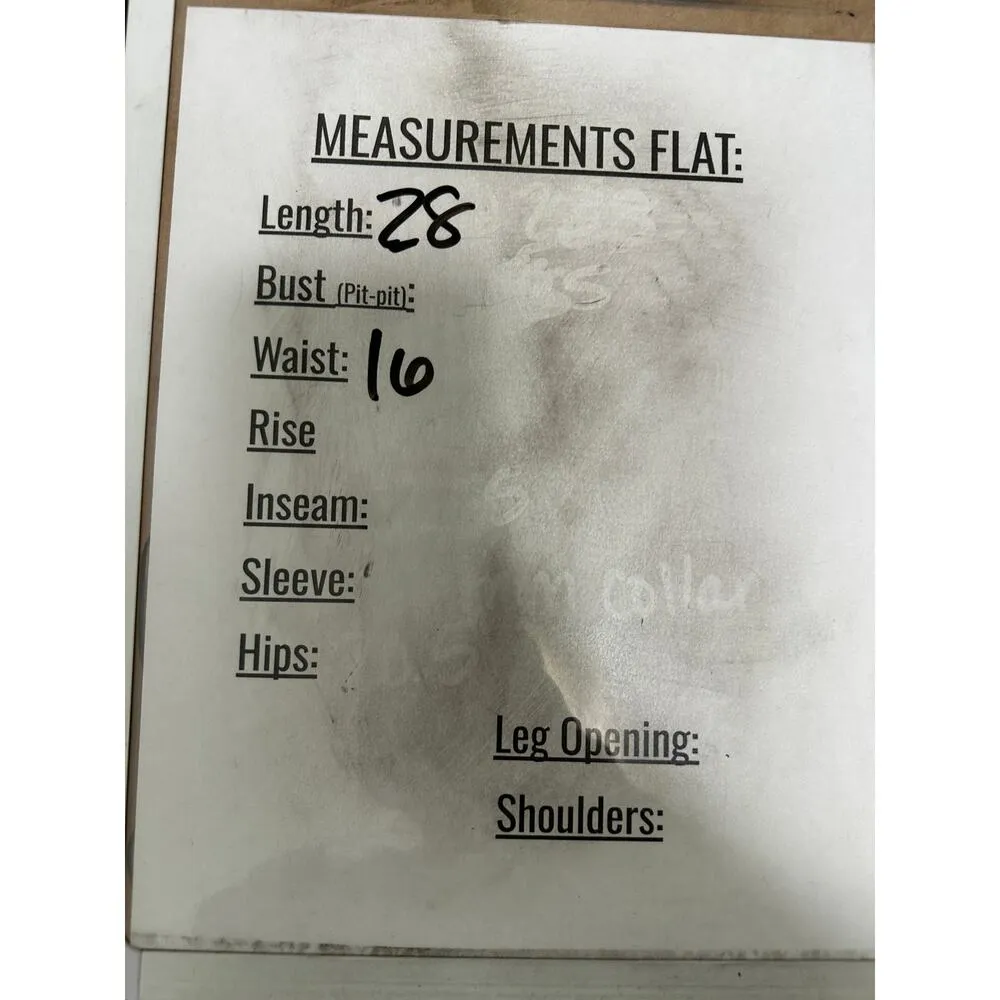 Skies are Blue Pink Jolie Tie Front Linen Skirt Asymmetrical Women Large NWT - Image 4