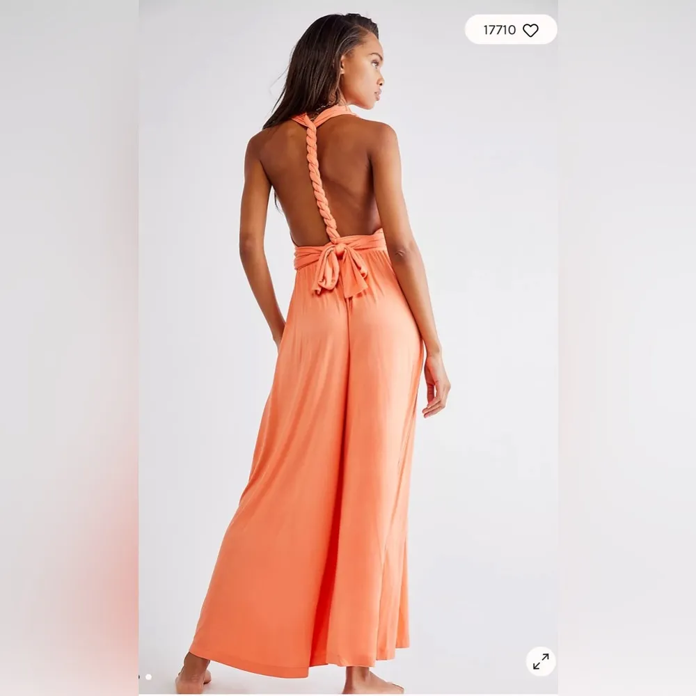 Free People Beach Dani Convertible Jumpsuit Small NWOT - Image 2