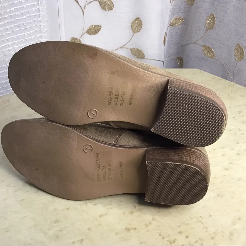 JG Faux Leather Ankle Boots Booties - Image 6