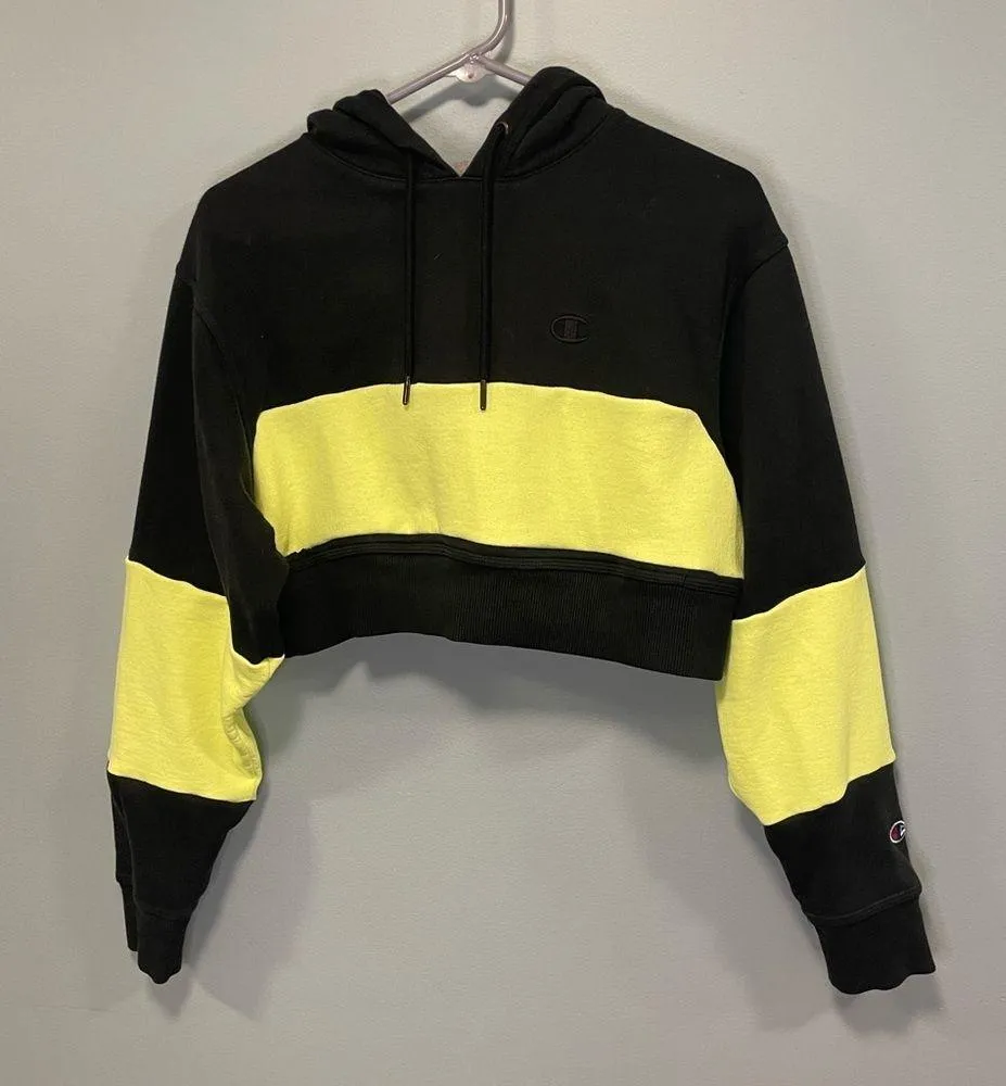 Champion! Reworked cropped hoodie sweatshirt! (Champion hoodie) - Image 3