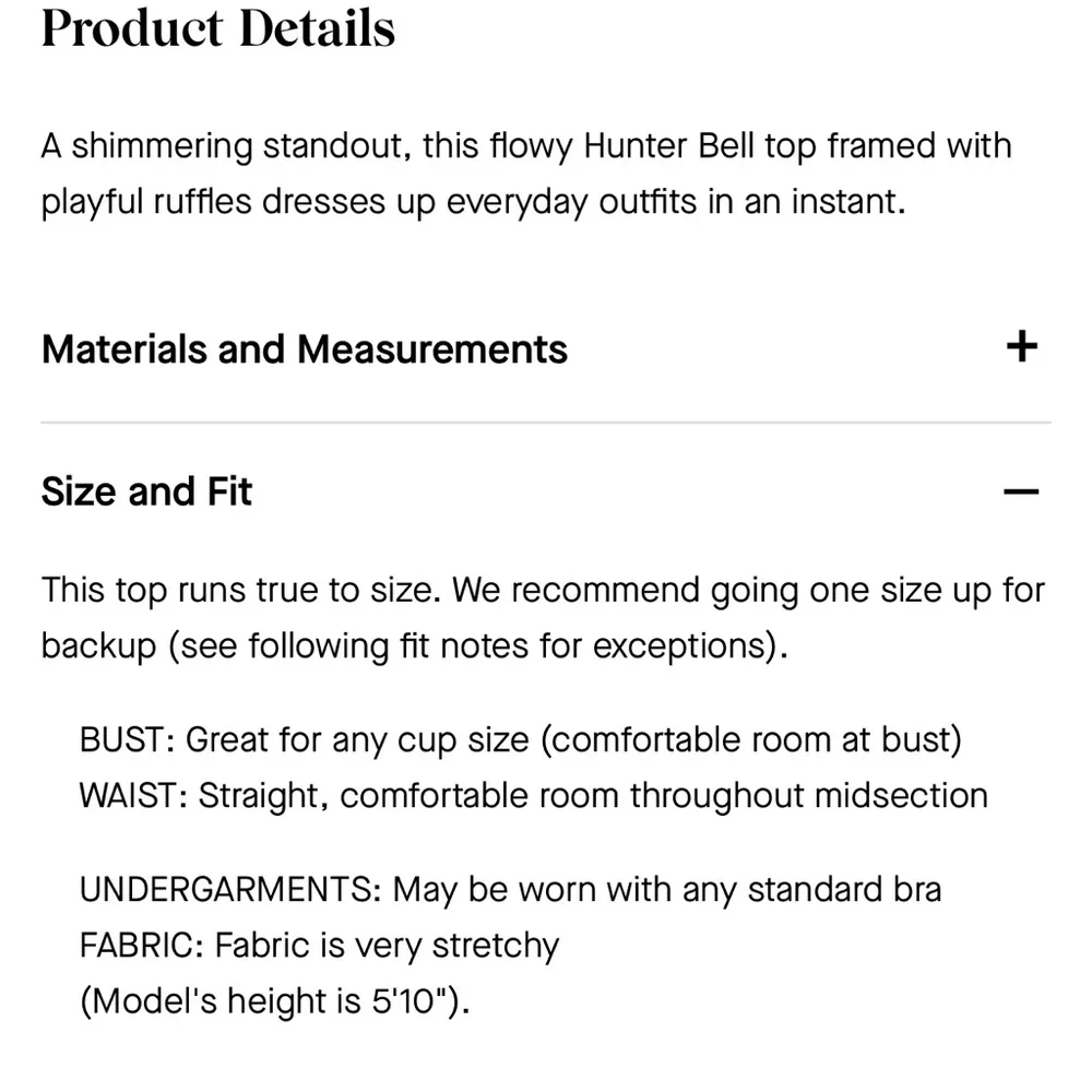 Hunter Bell Rose Gold Ava Top sz XS EUC! - Image 3