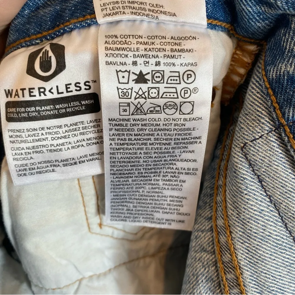 Levi’s 501 High Rise Skinny Jeans In Medium Blue Wash - Image 14