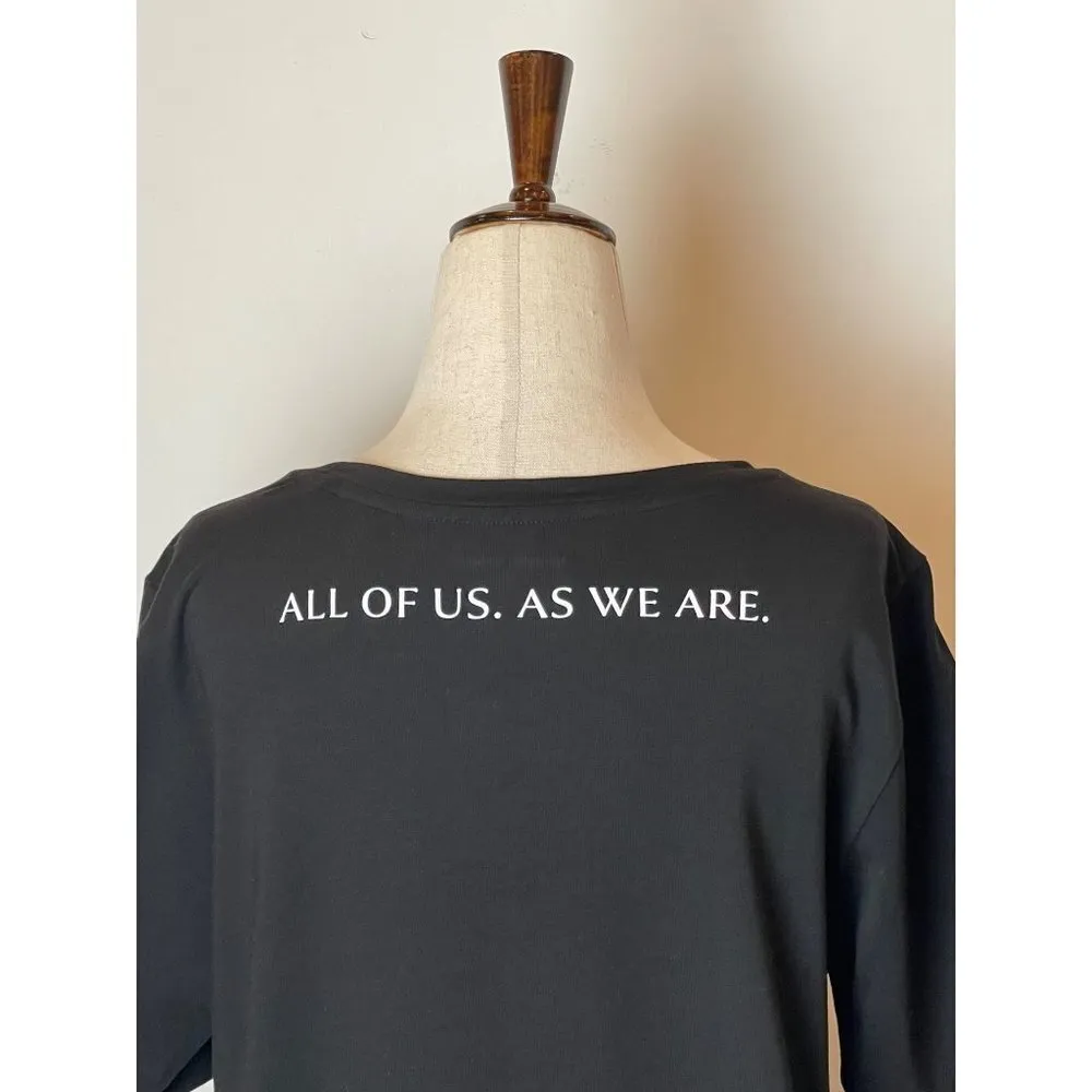 Universal Standard Black All Of Us As We Are Short Sleeve Oversized Tee Size XXS - Image 7