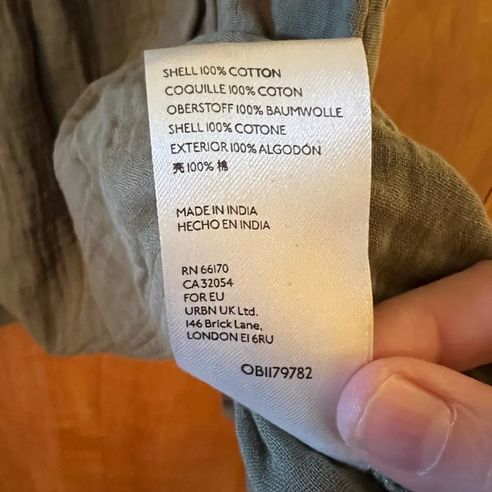 Anthropologie Maeve Katie Utility Tunic Dress Moss Green Pockets Petite 0P 0 P - Image 7