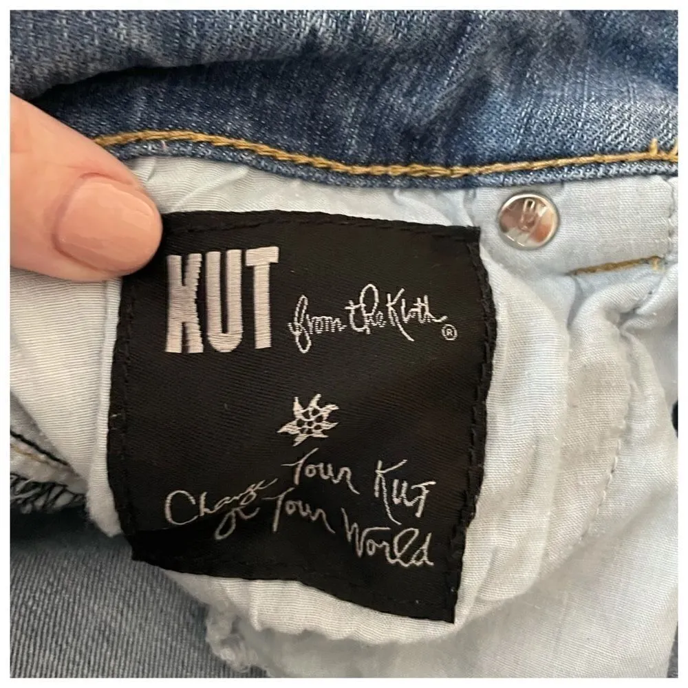 Kut from the Kloth Bermuda Jean Shorts Size 4 - Image 7