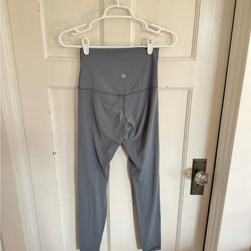 Lululemon Wunder Train high rise gray pant size 6. - Image 2