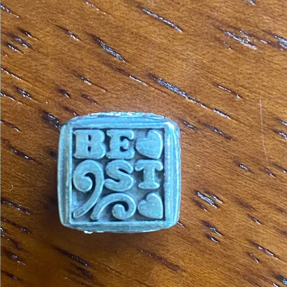 Brighton🖤 BEST MOTHER Spacer Charm - Image 2