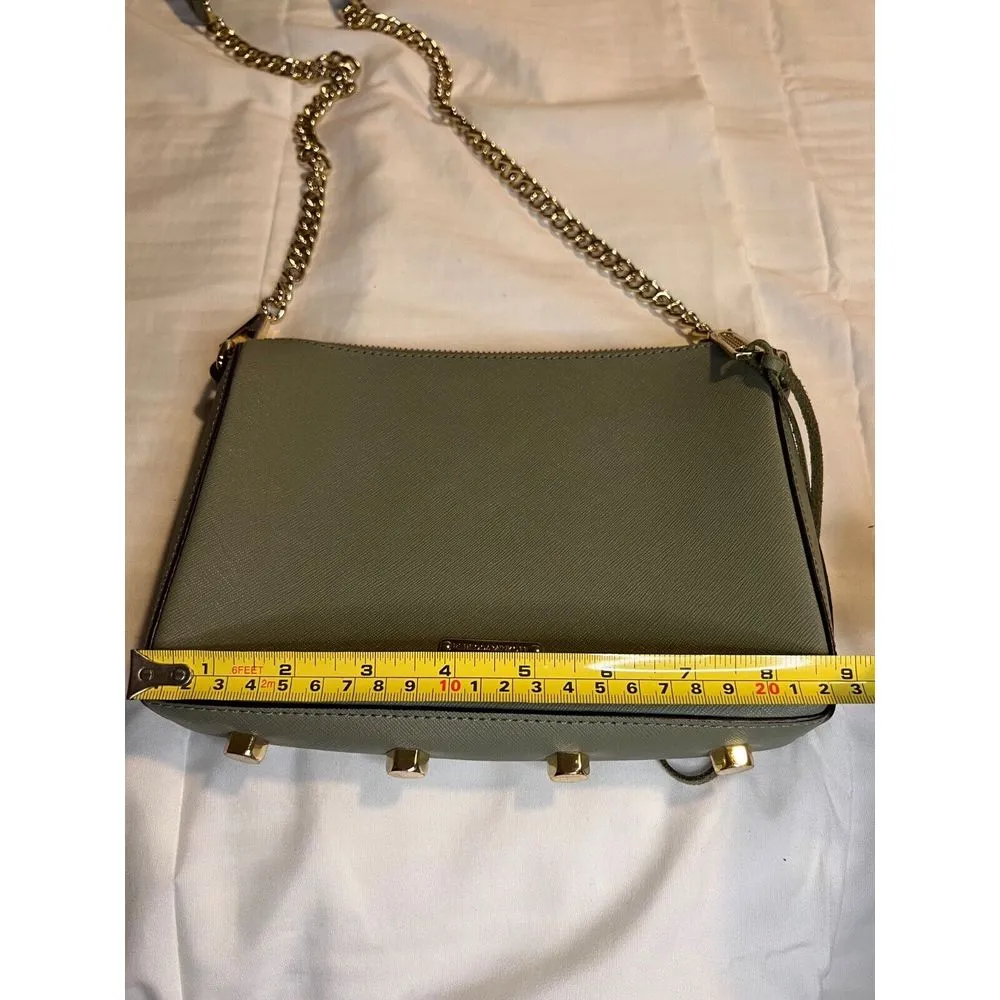 Rebecca Minkoff‎ Avery Crossbody Black Leather Bag 9x6.5x1.5 Detachable Strap - Image 6