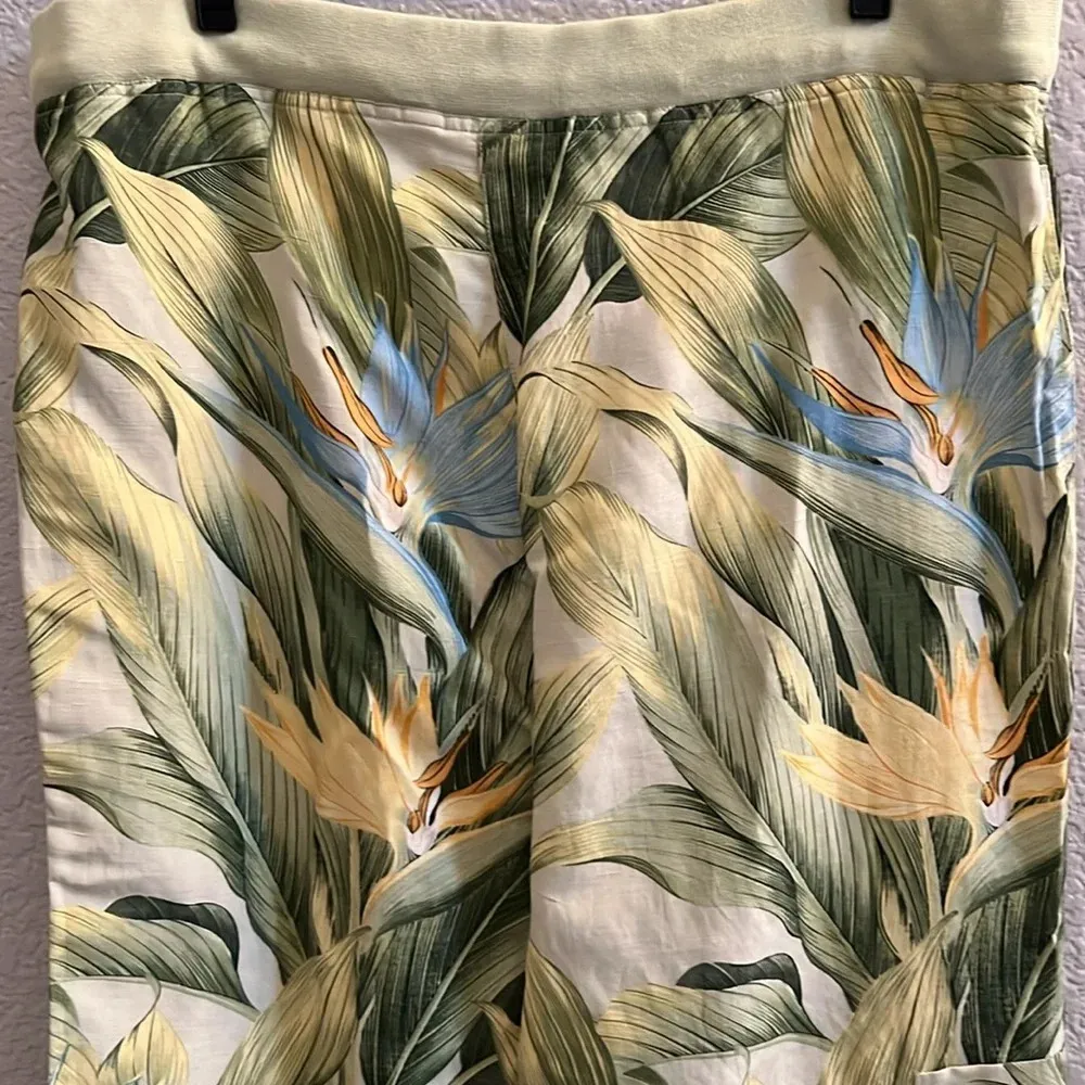 Womens Pants Colorful Resort Vacation Cruise Country Club Bold Sz M - Image 5