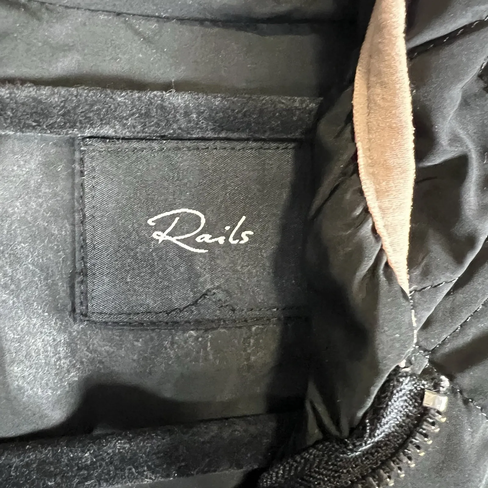 Rails Wesley Camo Soft Fleece‎ Quilted Full Zip Jacket Coat Womens size XS - Image 5