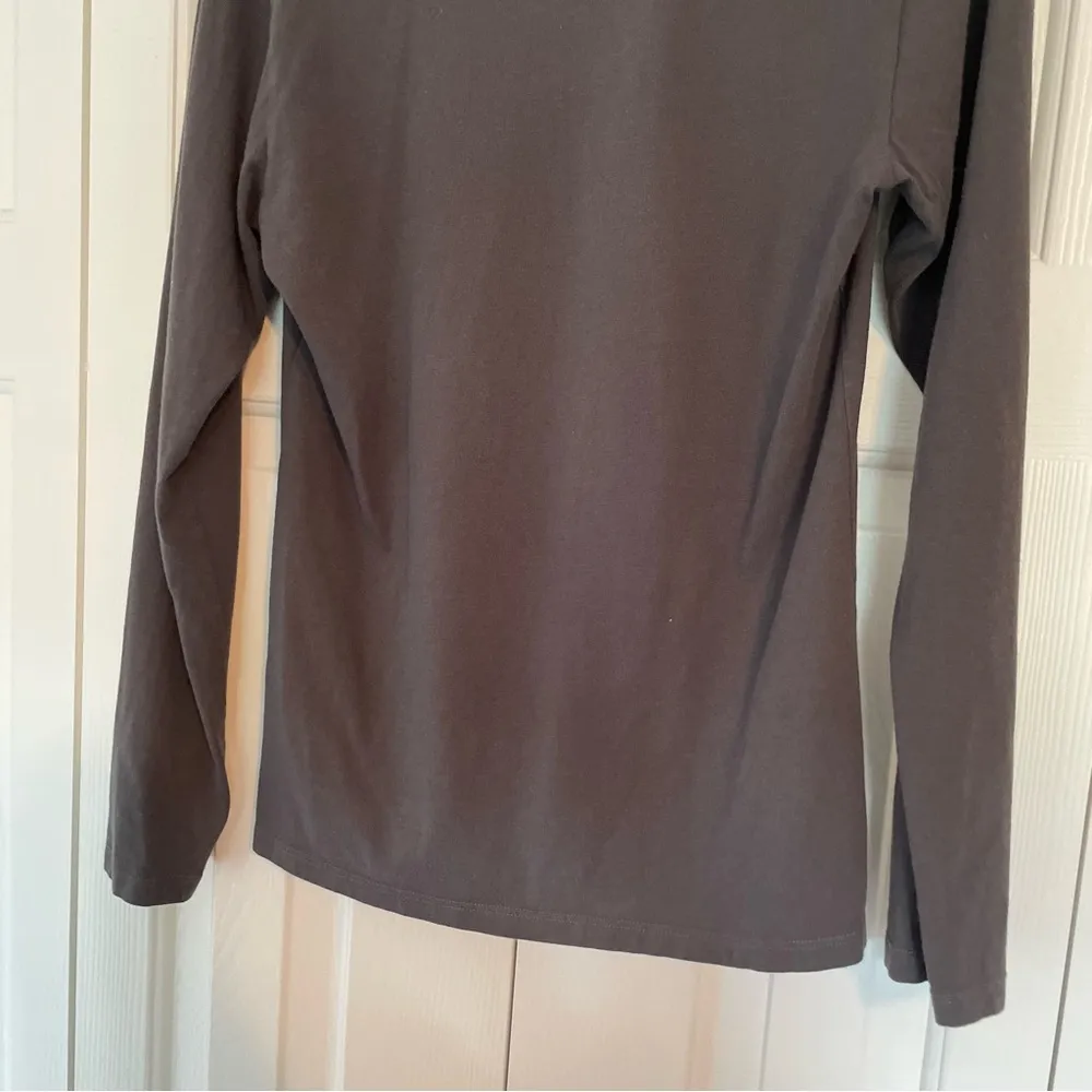 Life Is Good Wine Graphic Long Sleeve Shirt Sz XS Womens Crusher Tee - Image 10