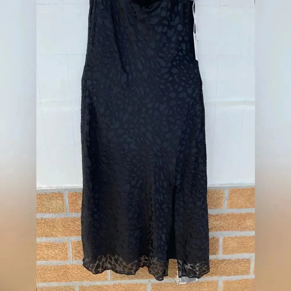 Good American Cowl Asymmetrical Dress 3/ large - Image 8