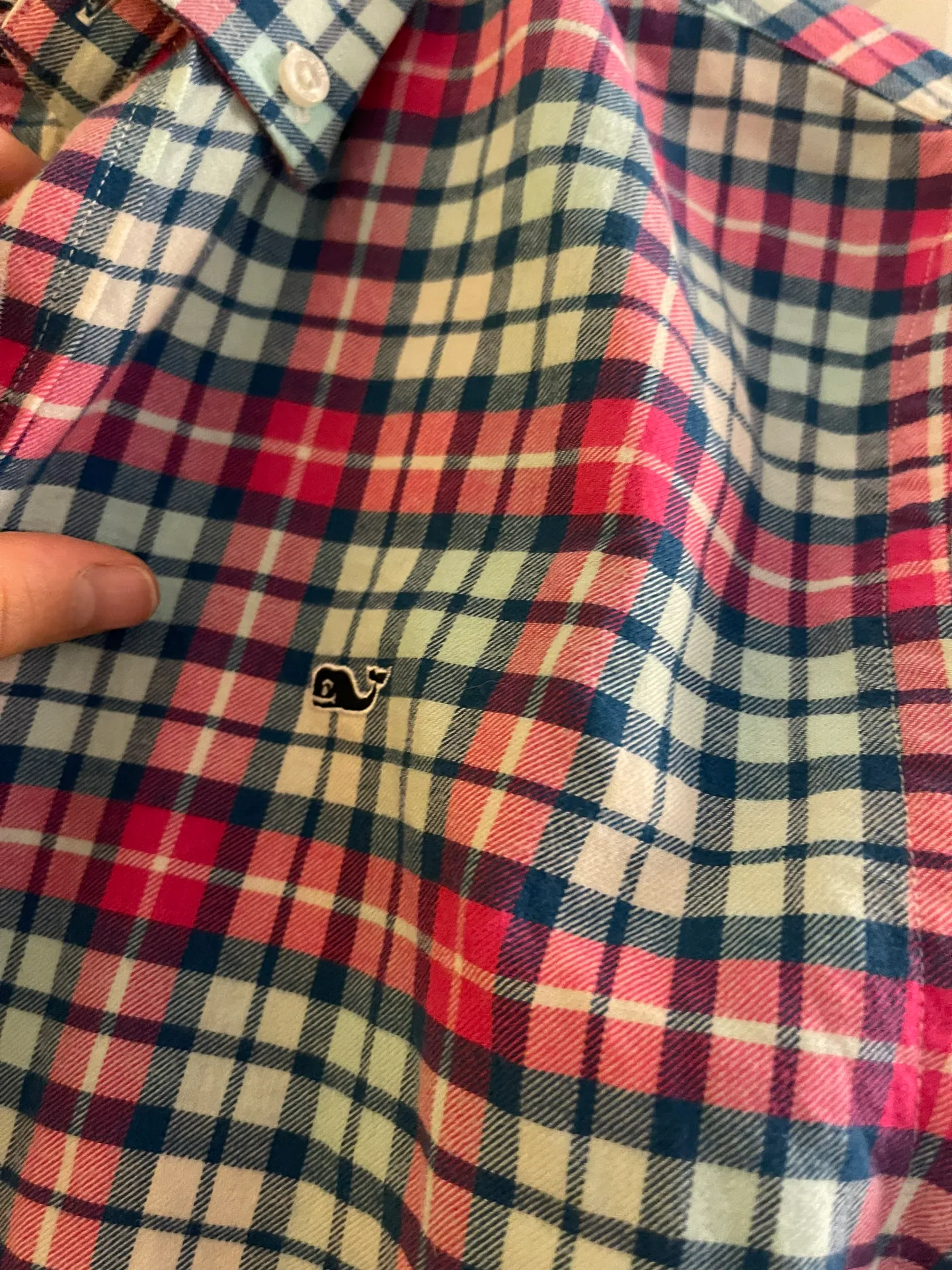 Vineyard Vines Button Down Plaid Shirt / Flannel - Image 3