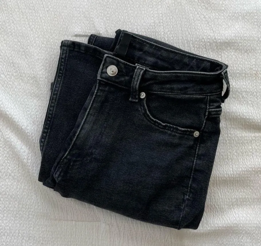 Black Bootcut Jeans - Image 4