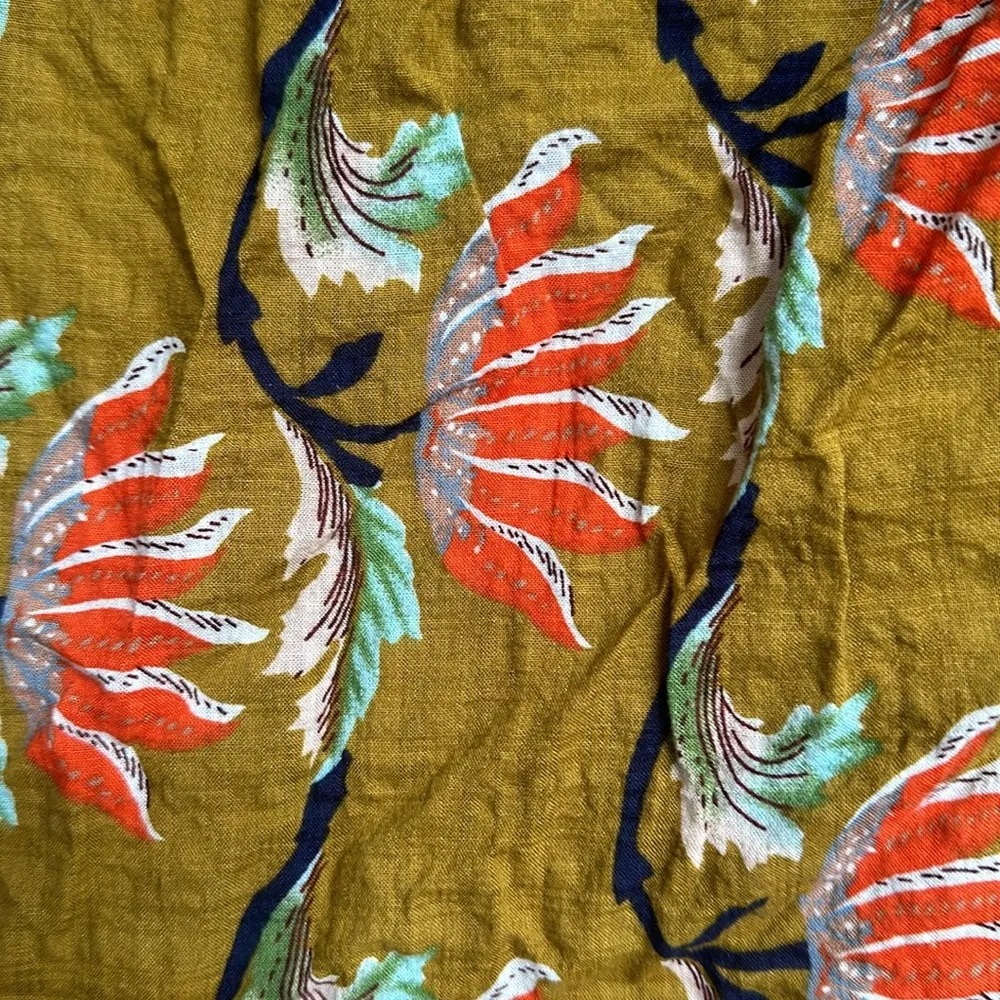 Boutique Floral V Neck Dress - Image 8