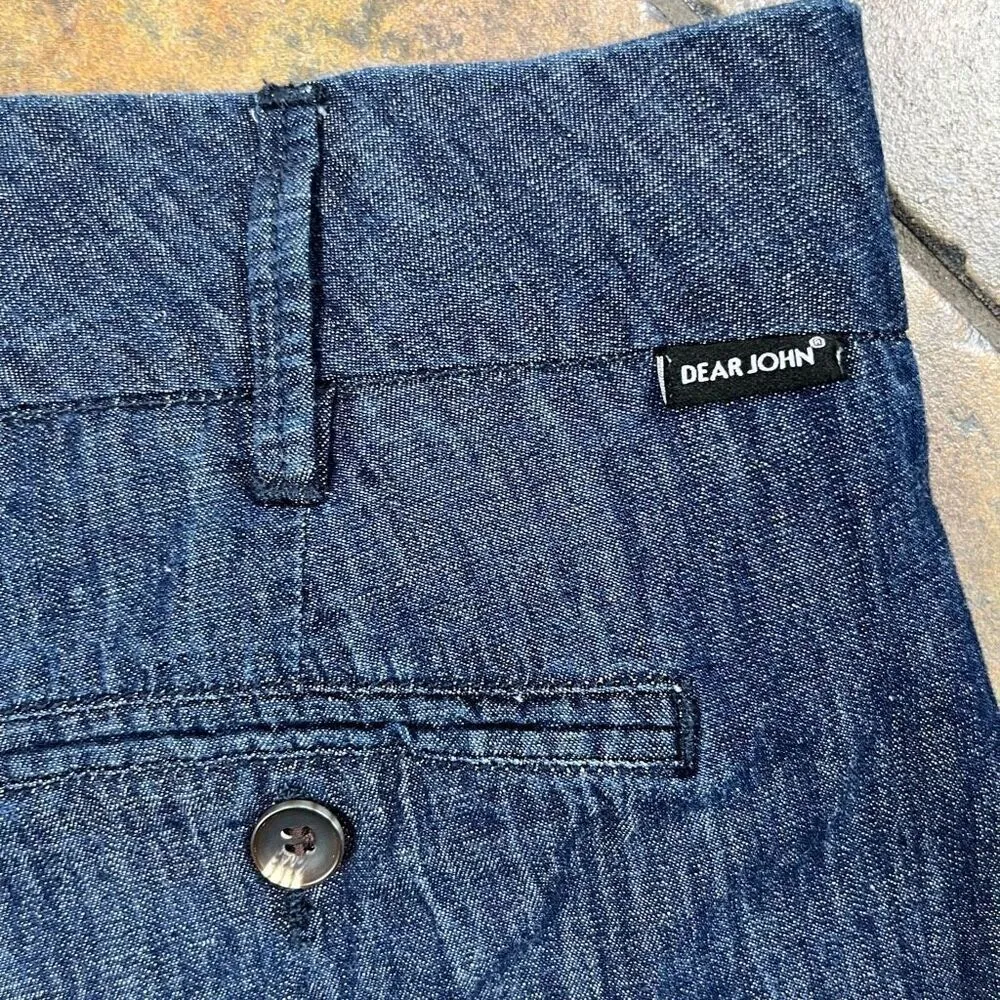 Dear John Hampton Denim Comfort Short Shorts 28 - Image 10
