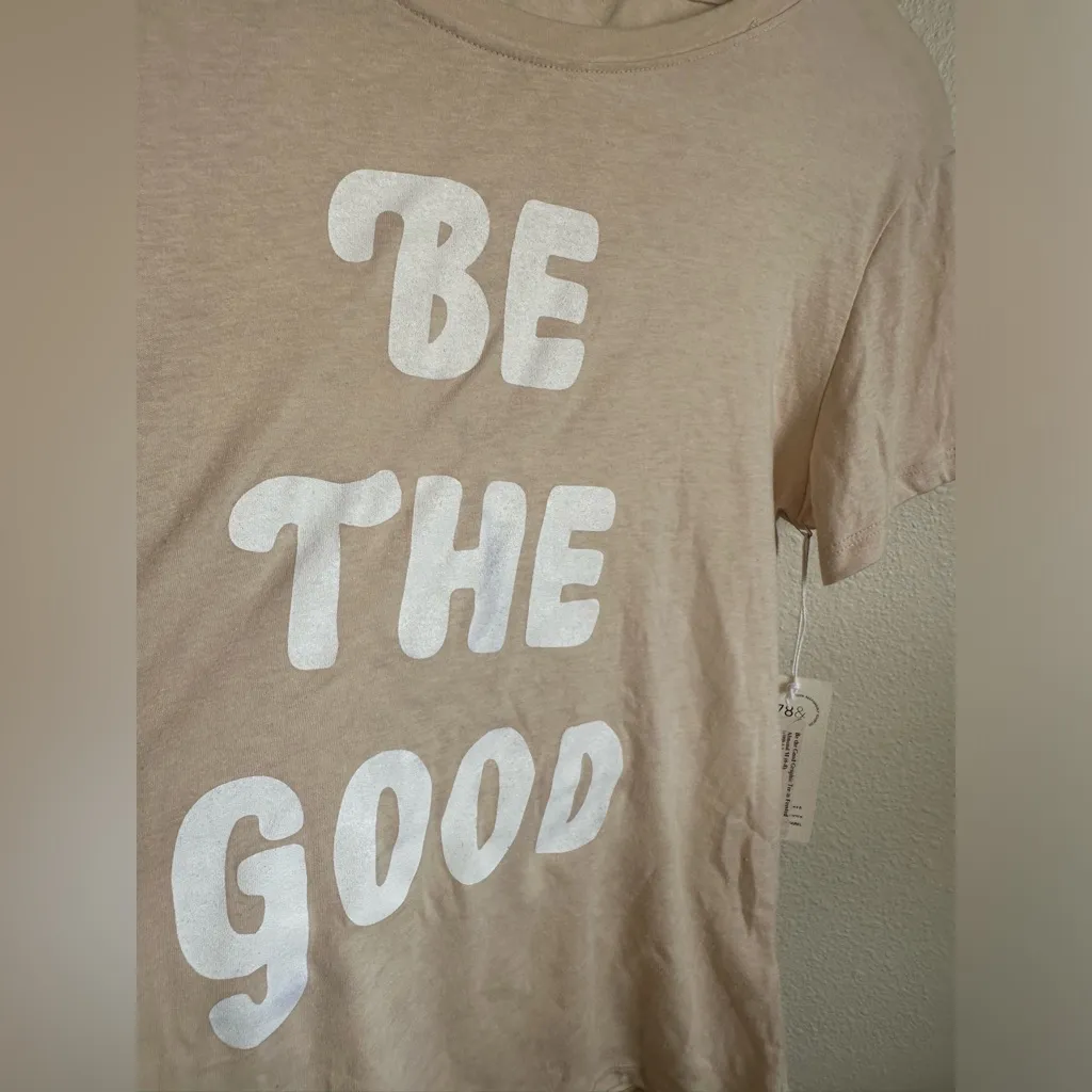 78 & SUNNY Tan Be The Good Graphic Short sleeve T - Image 6