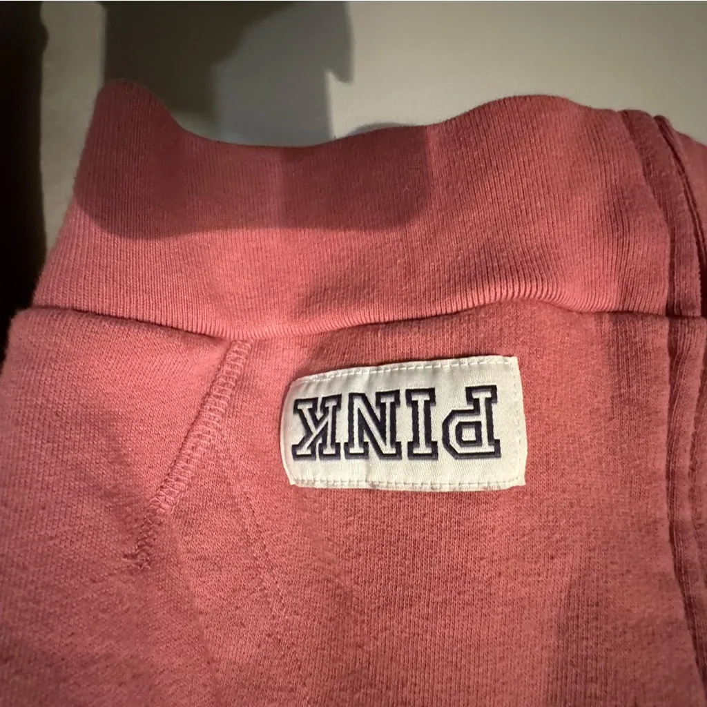 PINK Victoria Secret Zip-Up Hoodie Size XS - Image 4
