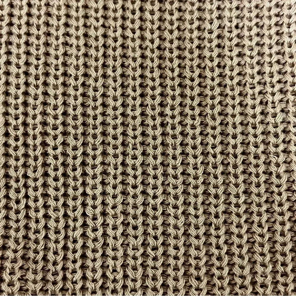 ZARA Women’s Brown Crochet Open Knit Tunic Top S Coquette Cowgirl Boho Sheer - Image 9