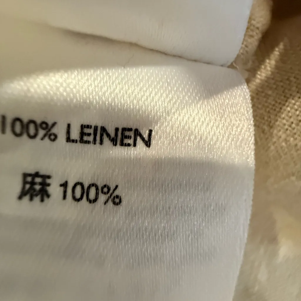 **Eddie Bauer 100% Linen Side Button Midi Skirt – Women’s Size 10** - Image 6