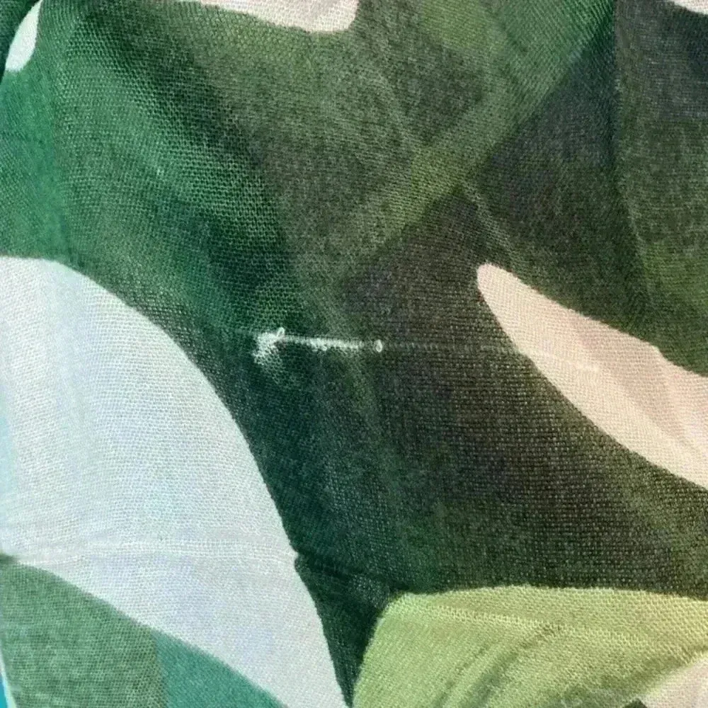 Virginia wolf rose and leaf multi wear wrap Green - Image 4