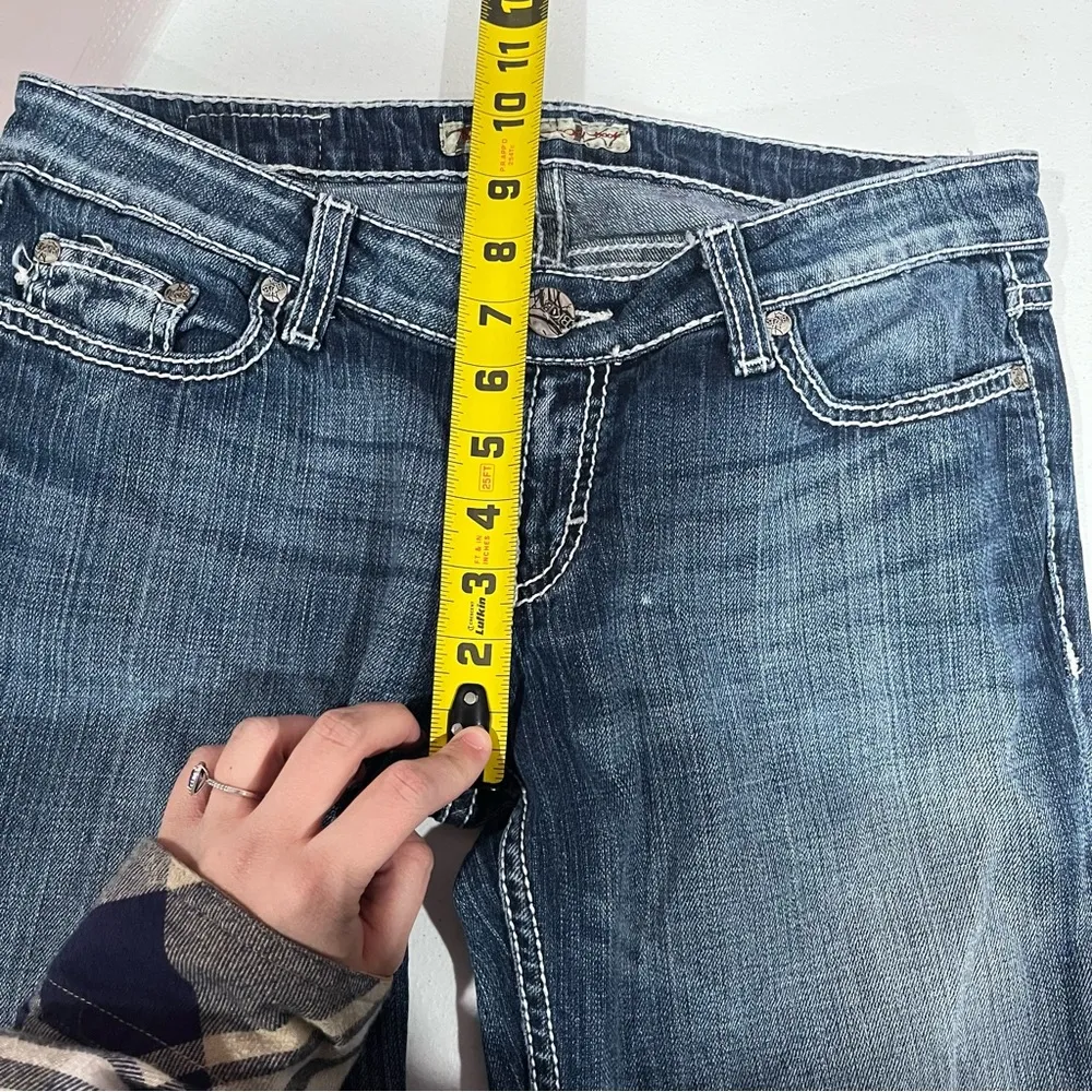 BKE Buckle Madison Boot Cut Low Rise Western Jeans Long - Image 10