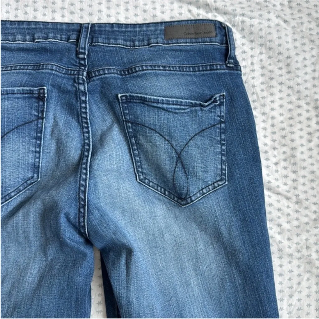 Calvin Klein Jeans Blue Ankle Capri Denim - Image 4