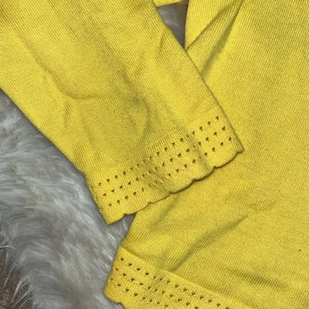 Brooks Brothers Scalloped Sweater Sz L - Image 3