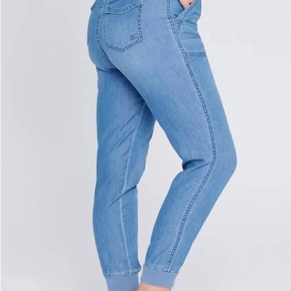 Seven7 women’s chambray utility jogger large - Image 2