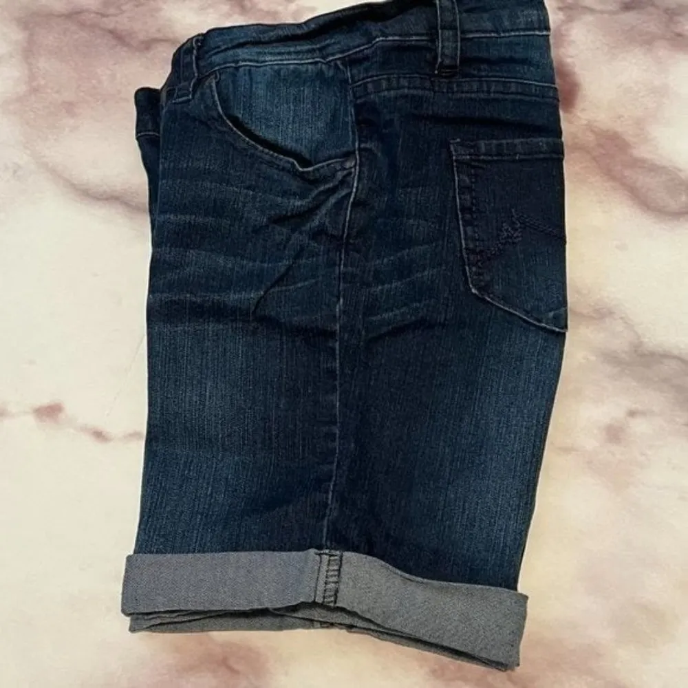 Max Studio NEW  Jeans women's size 2 Blue Denim Shorts - Image 2