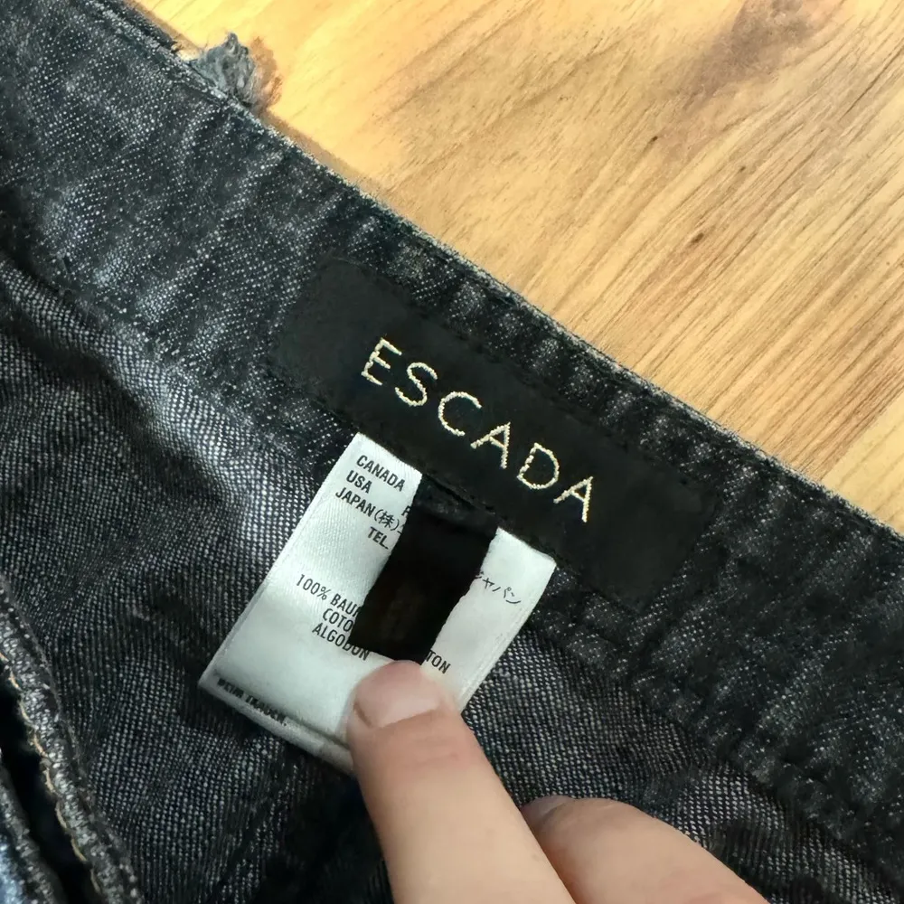90s Y2K Escada Western Boho Bootcut Jeans Size 34 - Image 5