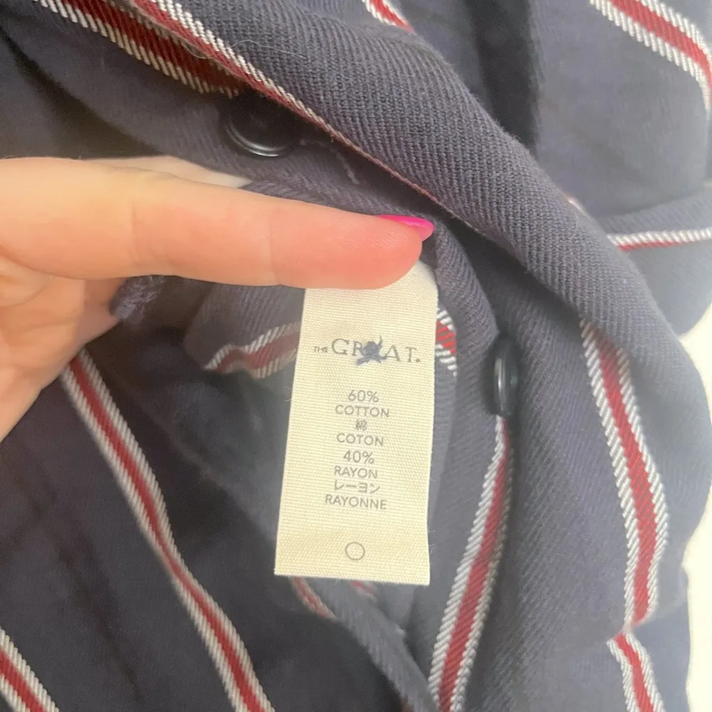 THE GREAT Homeroom Jumpsuit Blue Size XS - Image 11