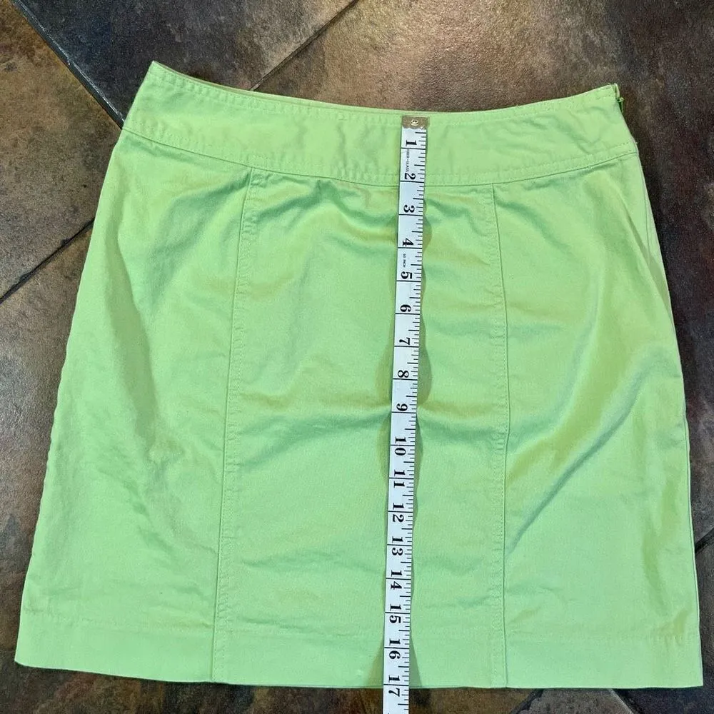 Geoffrey Beene Sport Stretch Skirt Flat Front Size 6 - Image 3