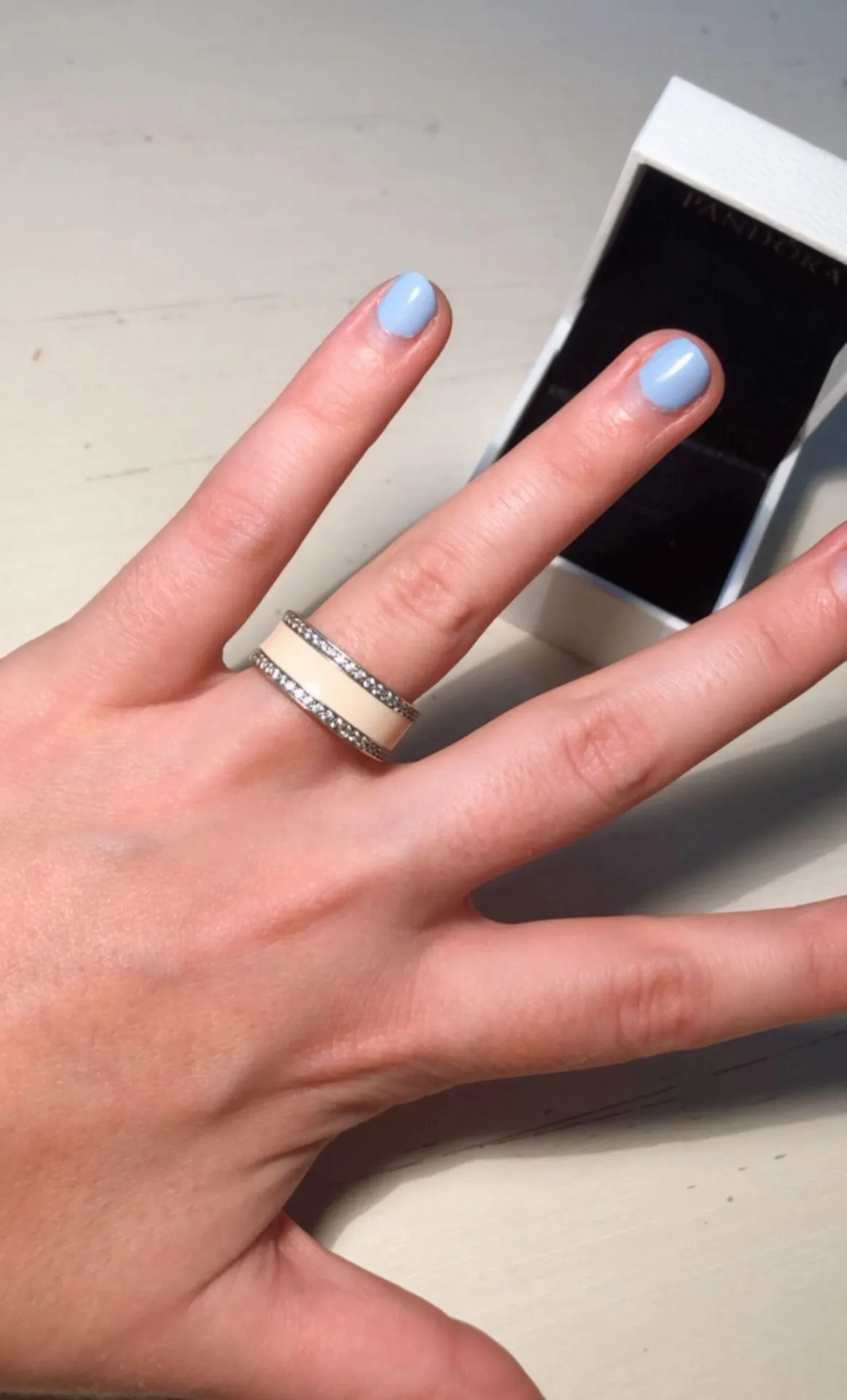 Pandora Chunky Silver Ring - Image 2