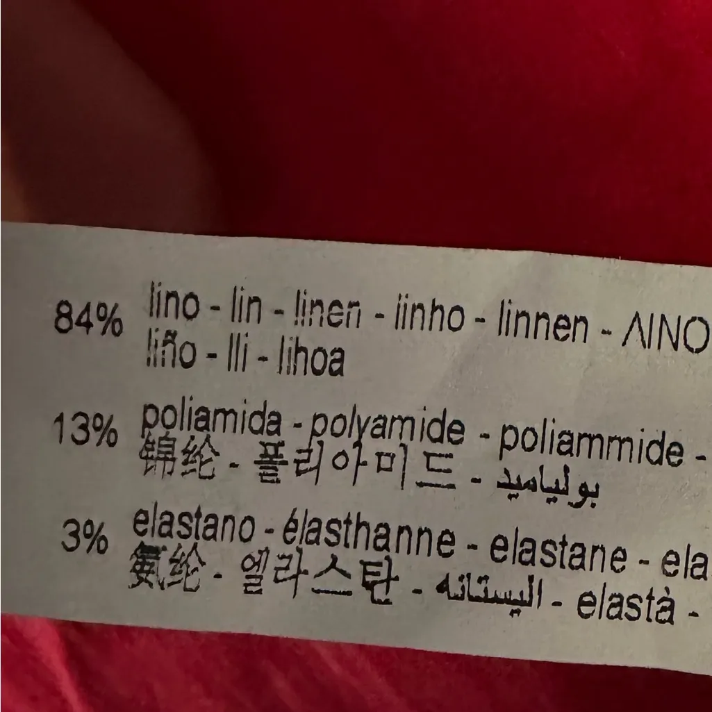 Zara Linen blend dress Size S - Image 11