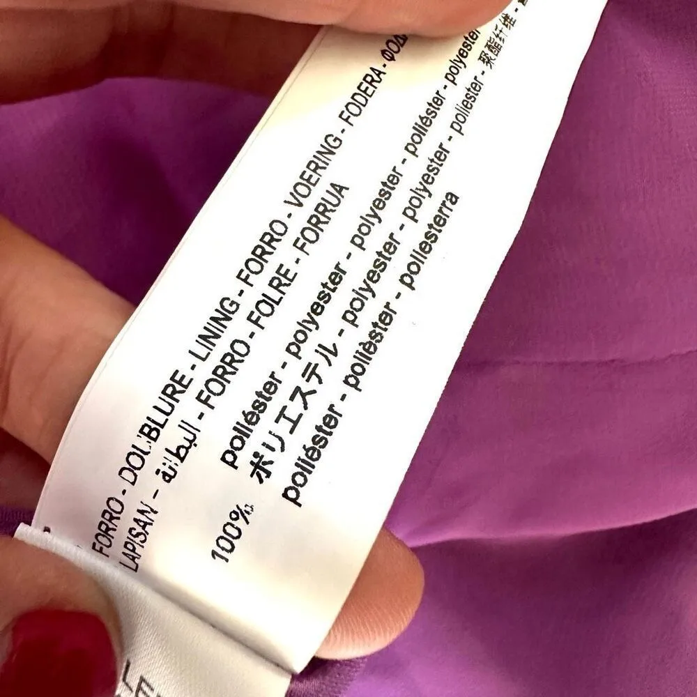 Zara spaghetti strap front knot ruched mini dress - Image 12