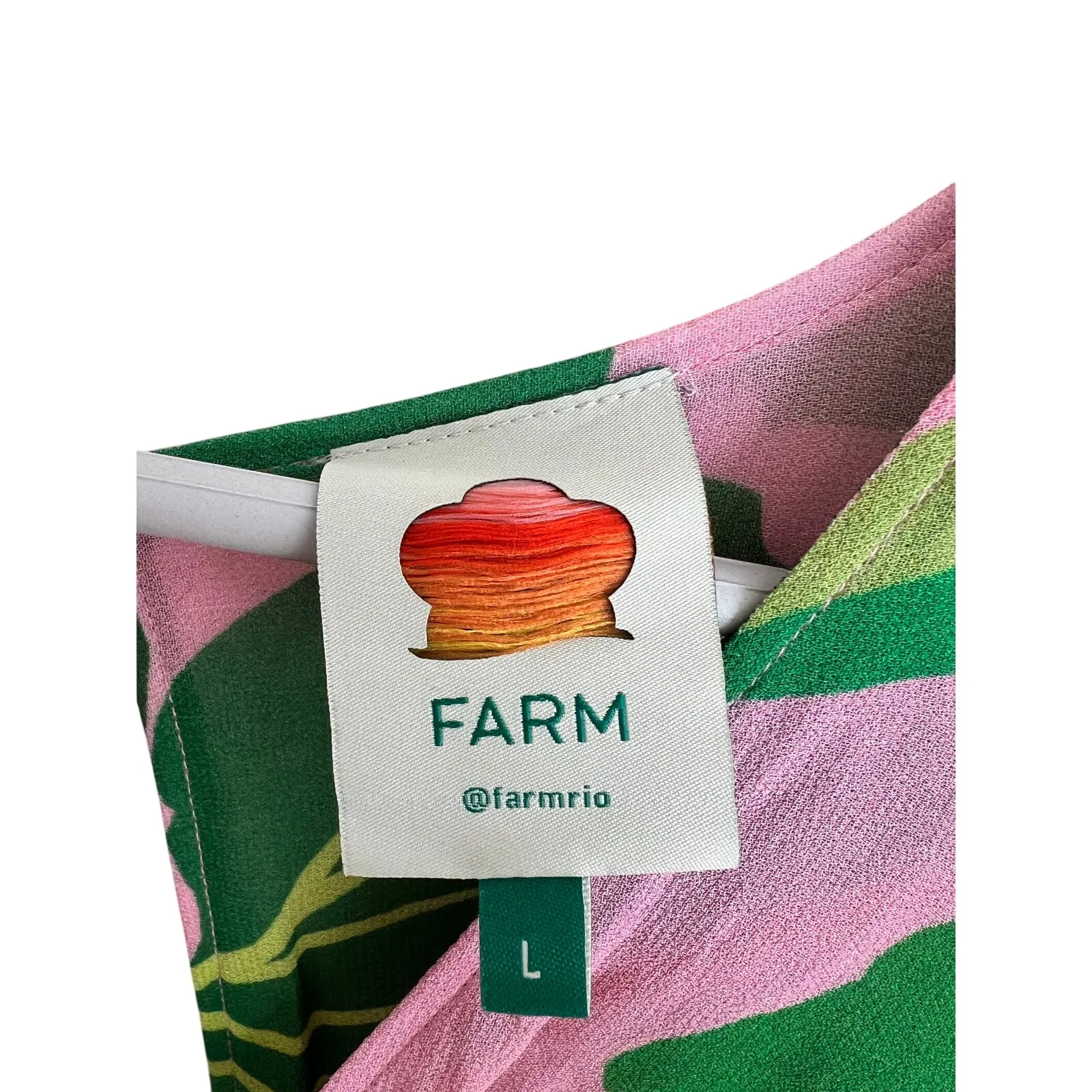 Farm Rio Caftan Tropicalistic Gorgeous Flowy Maxi Dress Size: Large - Image 8