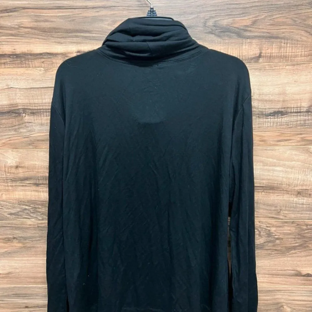 Flax in motion large turtleneck long sleeve top - Image 2