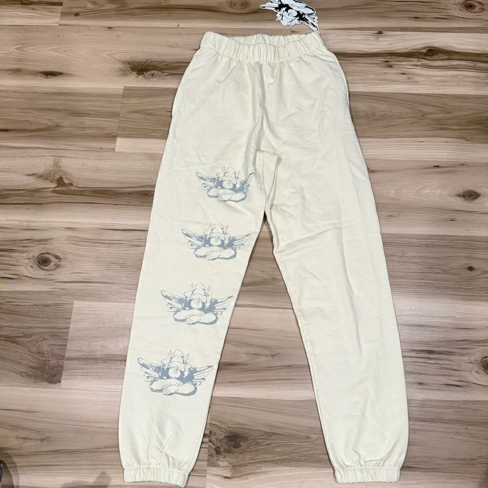 NEW Boys Lie Deserted Jogger Sweatpants Sand Women’s XS - Image 2